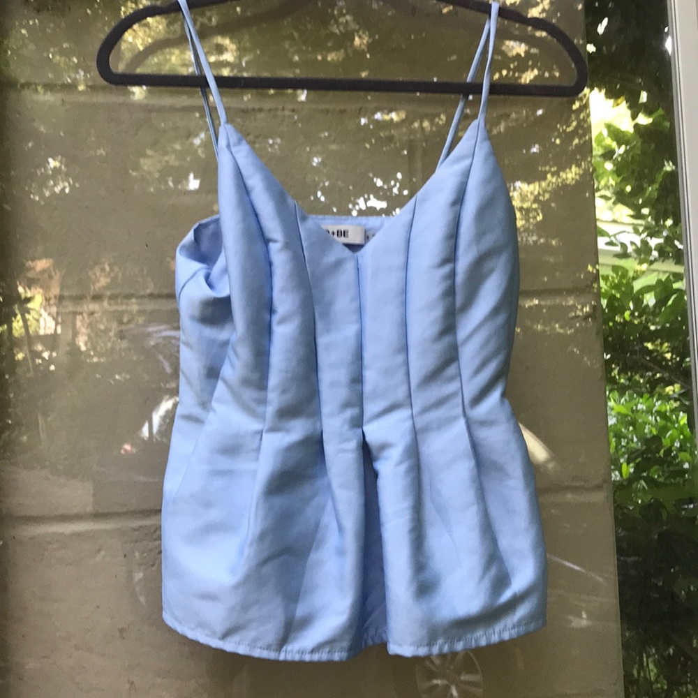 pleated top